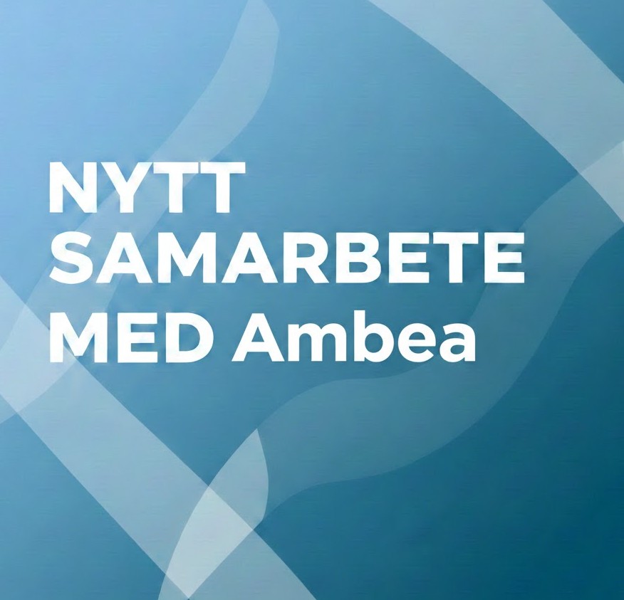 Nytt samarbete med Ambea